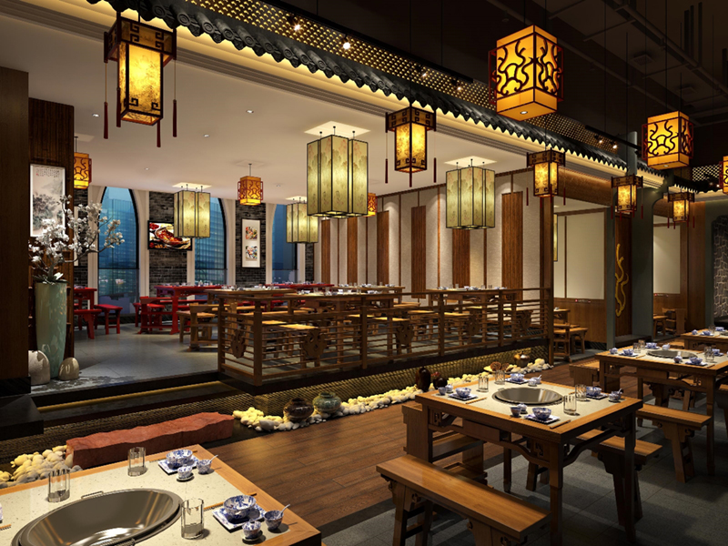 火鍋店裝修搭配上面顏色能令顧客有食欲？