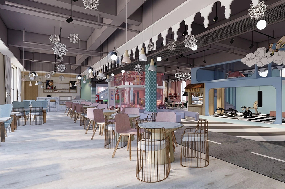 主題親子餐廳裝修這樣設計更好看！