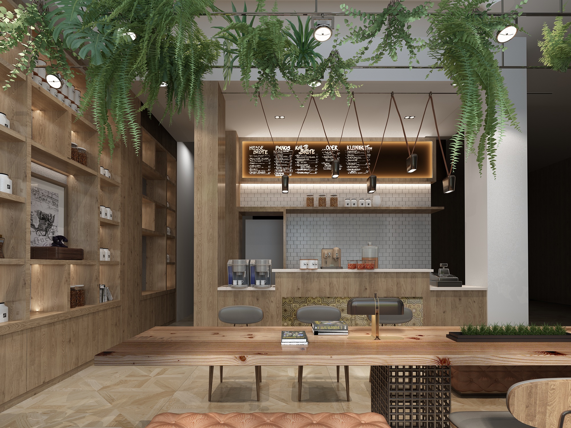 別有風味的咖啡館裝修設計效果圖