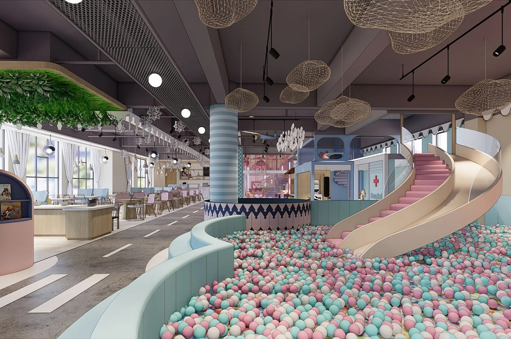 主題親子餐廳裝修設(shè)計布局