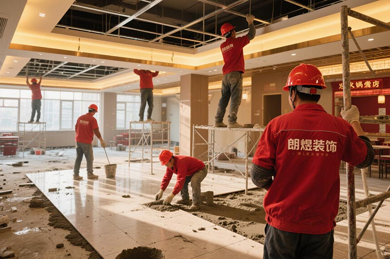 成都火鍋店裝修