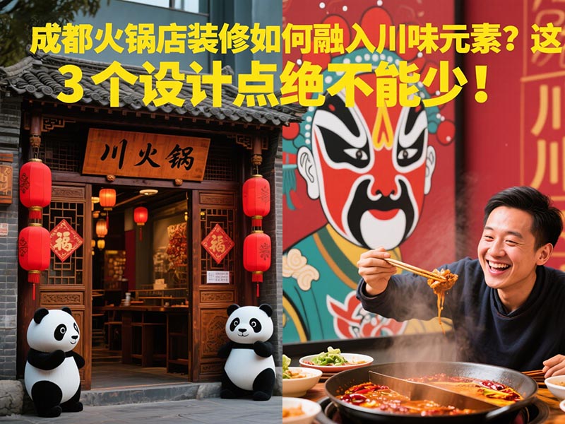 成都火鍋店裝修如何融入川味元素？這 3 個設(shè)計點絕不能少！