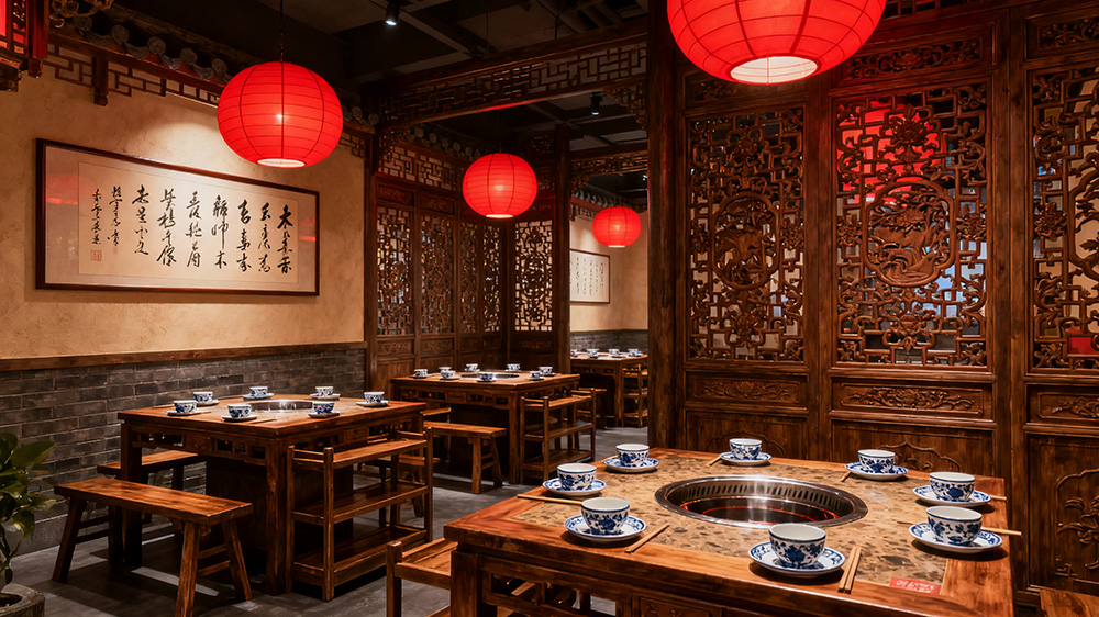 火鍋店中式裝修一平米大概要多少錢？全解析來了！